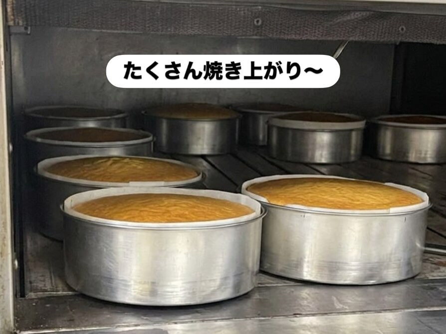 【スポンジケーキ】